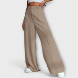 Iara - Broek met hoge taille en brede pijpen