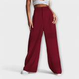 Iara - Broek met hoge taille en brede pijpen