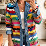 Caroline | Vintage Verenprint Denim Jacket