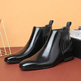 Ivo | Donkerbruine chelseaboots