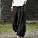 Adélaïde – Zwarte wijde broek