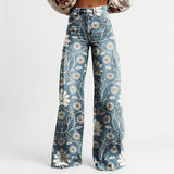 Tessa - Hoge Taille Wijde Jeans