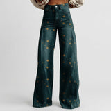 Tessa - Hoge Taille Wijde Jeans