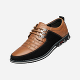 Maikel | Zwarte smart-casual schoenen