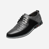Maikel | Zwarte smart-casual schoenen