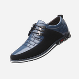 Maikel | Zwarte smart-casual schoenen