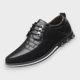Maikel | Zwarte smart-casual schoenen