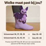 Mila | Knuffelsokken Vleermuis