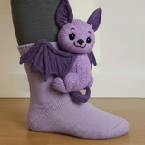 Mila | Knuffelsokken Vleermuis