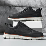 Nick | Marineblauwe casual sneakers