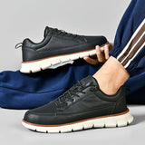 Nick | Marineblauwe casual sneakers
