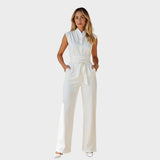 Loove - Mouwloze Jumpsuit