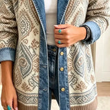 Saskia | Boho spijkerjasje met patchwork