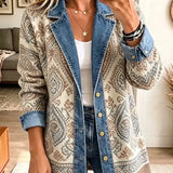 Saskia | Boho spijkerjasje met patchwork