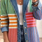Suzanne | Jasje met retro geometrische print