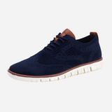 Twan | Zwarte gebreide sneakers