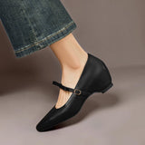 NOOR | ELEGANTE MARY JANES MET STRIK