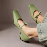 NOOR | ELEGANTE MARY JANES MET STRIK