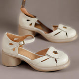 SANNE | PLATFORM SANDALEN MET BANDJE