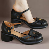 SANNE | PLATFORM SANDALEN MET BANDJE