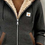 Fenna | Gewatteerd vest met capuchon en rits